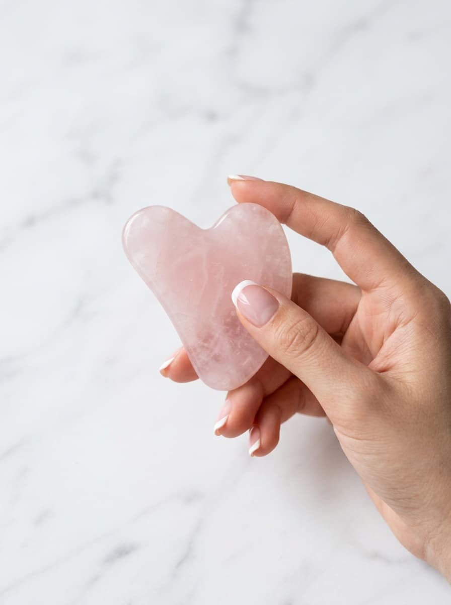 Rose Quartz Gua Sha Stone